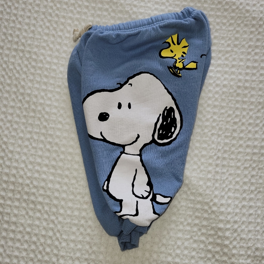 3/$15 Zara Blue Sweatpants with Cartoon Design - Picture 4 of 6